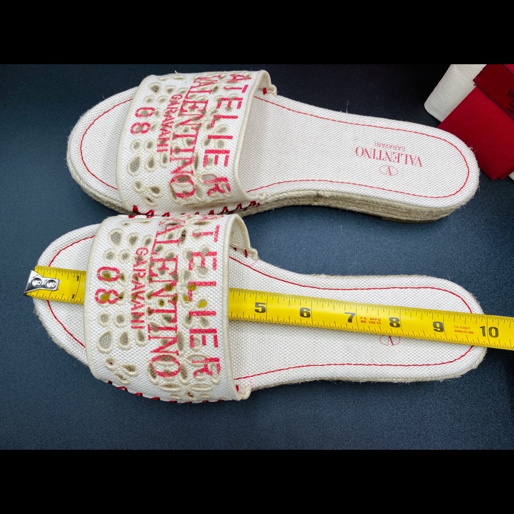 Valentino Garavani Atelier San Gallo 08 Edition Sandals SIZE 38 NWB AUTHENTIC - Picture 8 of 9